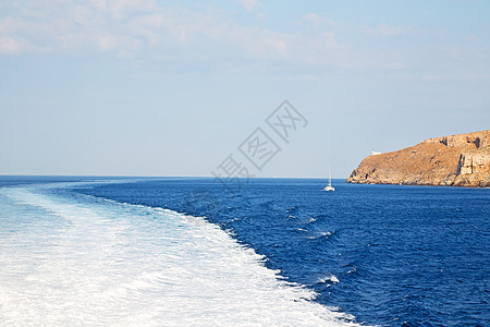 海洋和海平空相伴而生图片