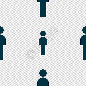 人类标志图标 人符号 男性厕所 无缝抽象背景及几何形状 矢量男人质量男生标签徽章按钮令牌成员洗手间用户图片