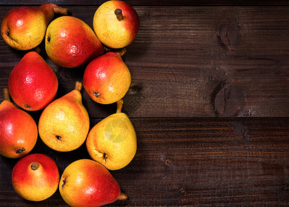 梨甜点生活水果生物木头小吃橙子饮食乡村食物高清图片
