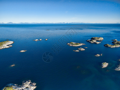 挪威海胰岛风景岛屿图片