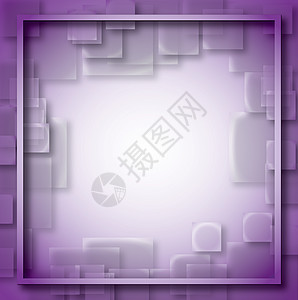 紫色空无一 单一 多彩 网络 互联网 方形图框插图正方形空白古董照片背景图片