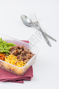 清洁食品午餐盒送货晚餐厨房营养午餐美食厨师蔬菜饮食餐厅图片