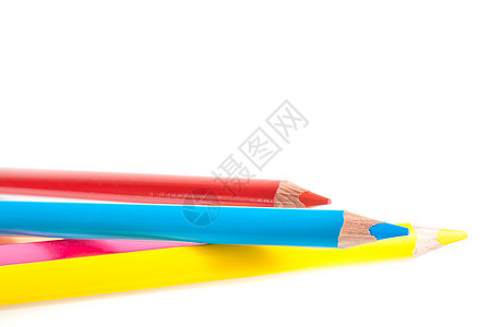 带文字空间的彩色铅笔收藏团体精装调色板学校艺术家彩虹教科书蜡笔命令图片