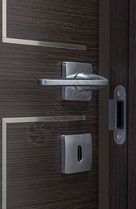 现代 当代讽刺控管和钥匙孔细节出口住宅房间金属门把手玻璃材料工艺合金结构图片