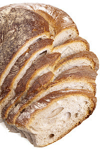 美味的新鲜面包面包面包包面包饼天然食品面粉脆皮小吃食物盘子美食营养小麦厨房包子图片