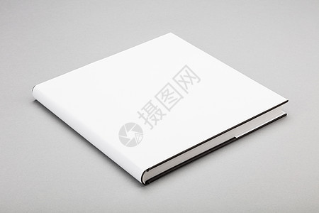 空白书白覆盖 8 x 8 英寸日记表格学习智慧桌子文档电子文章杂志教科书图片