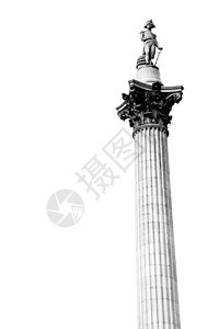 在英国古老建筑和天空的隆登列中场景旅行首都王国柱子纪念碑蓝色城市英语纪念馆图片