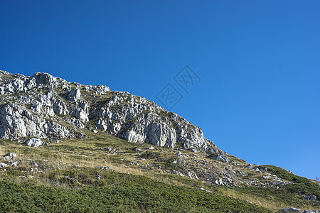 马其顿加利西卡国家公园地标国家天空绿色石头爬坡日落晴天日出公园图片