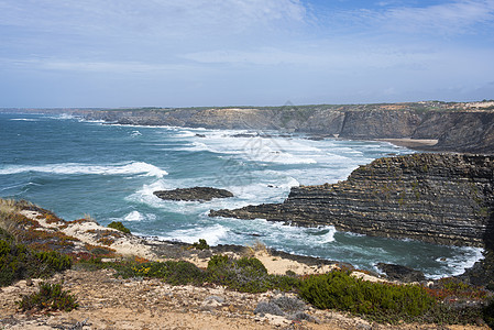 红海沿岸的野外海洋海岸线海滩旅行海景天空支撑海岸蓝色岩石图片