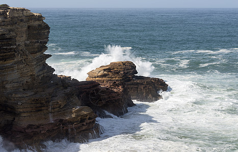 红海沿岸的野外海洋海岸海岸线蓝色海景天空旅行岩石海滩支撑图片