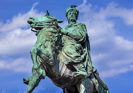 博格丹赫梅尼特斯基马术士地标创始人马术文化雕像纪念碑历史旅行广场建筑图片