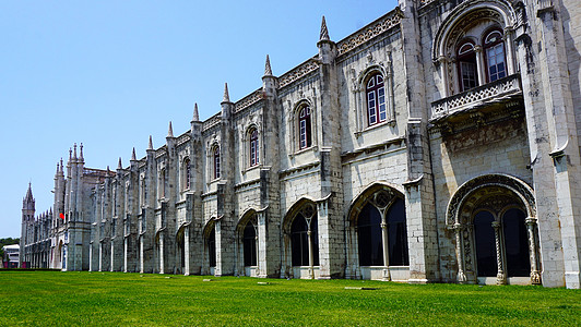 耶罗尼莫斯建筑外表观光场景城市建筑学装饰品首都世界地标纪念碑堡垒图片