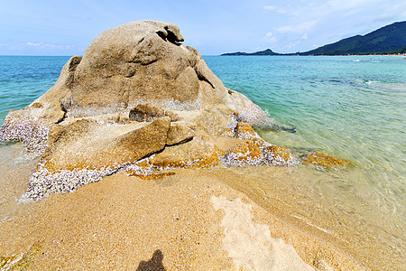 南中华海的亚西岛白沙滩kho samui图片