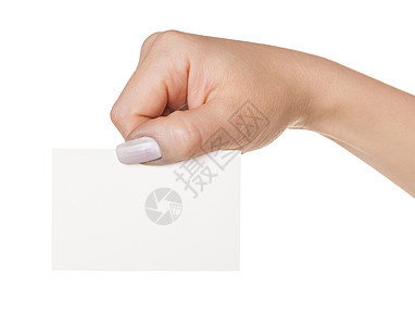 手持纸张拇指广告牌广告标语商业白色办公室手指床单空白图片
