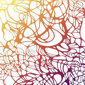 矢量彩色手绘波 阳光灿烂的背景 渐渐的抽象火力纹理装饰荒野叶子纺织品海浪水彩艺术风暴插图网络图片