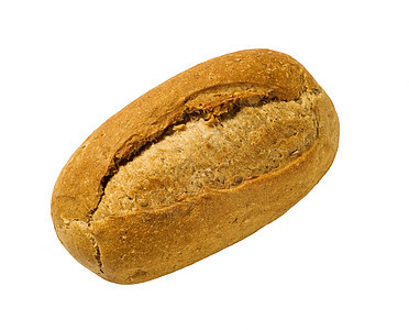 褐色法国面包卷脆皮早餐健康小吃食物包子食品面包图片