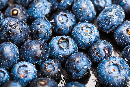自然背景蓝色浆果食物饮食覆盆子营养小吃水果团体甜点图片