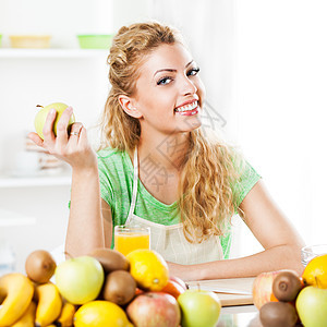 健康生活方式食品素食者幸福素食甜食享受抗氧化食物水果成人图片