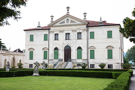 维琴察 威尼托 意大利别墅 建于 18 吨公园质量建筑学场景文化奢华入口雕像历史建筑师图片