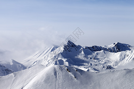 山登山天空滑雪石头地形顶峰风景远足全景高度图片