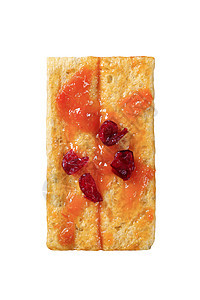 面包和果酱小吃水果高架食物营养健康饮食饼干薄脆早餐图片