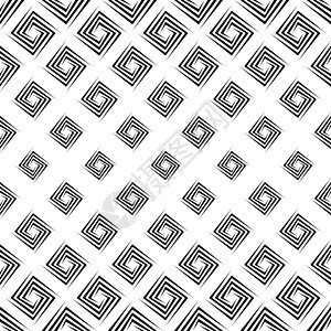 单色重复矩形螺旋模式装饰品掀背车设计长方形背景织物旋转几何几何学墙纸背景图片
