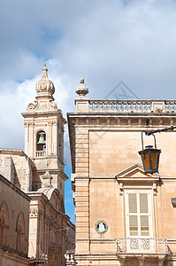 Belfry详细教堂 Mdina 马耳他数字旅行建筑建筑学石头城市假期沙漠角落文化图片