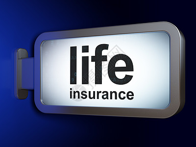 生命保险保险概念 人寿保险 广告牌背景人寿保险投保人生活横幅海报风险木板被保险人城市金融合同背景