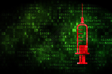 数字背景上的医疗保健概念注射器疾病疫苗治疗医生康复药品生活科学数据医院图片