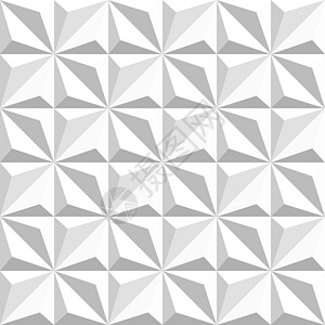 无矢量接缝黑白几何三角形方形阴影模式风格三角织物包装纺织品马赛克打印创造力菱形墙纸图片