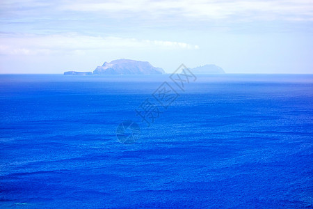 群岛伊拉哈斯沙漠 葡萄牙马德拉岛屿蓝色图片