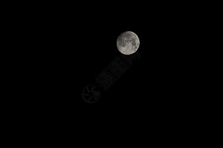 月亮月球夜空血月宇宙黑色月夜天文月光天文学天空背景图片