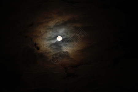 夜空月月亮黑色天文学月夜明月行星天文月球月光多云夜空背景