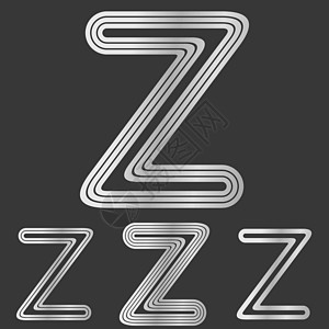 银线Z Z标志设计套件图片