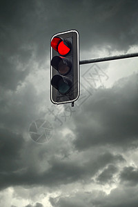 停止灯光 红色交通灯图片