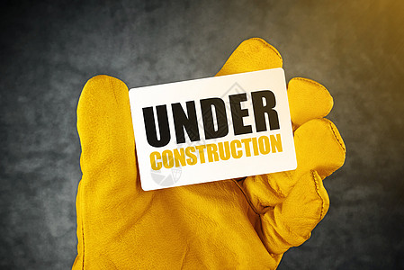 建造商卡项目  建设商业卡  下男性工作工业黄色工作服建设者衣服承包商生活检修图片