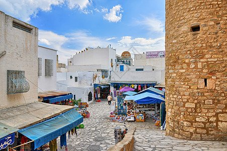 HAMMAMET 突尼斯2014年世贸会议 10月6日至2日举行的集市博览会旅行手工业纪念品吸引力金库工艺城市市场旅游贸易图片