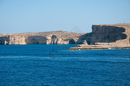 马耳他戈佐岛海岸 乘轮渡图片