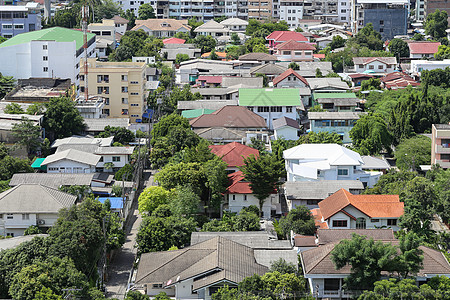 城市有限地区许多住房图片