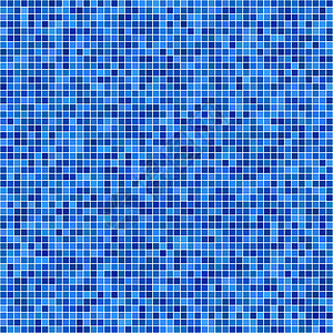 蓝像素混合背景正方形马赛克方块阴影长方形套管陶瓷色调电脑蓝色图片