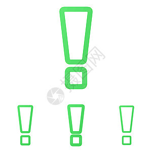 绿线高光标标志设计成套装置图片
