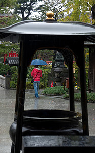 东京浅草寺庙汉子神社旅行神道佛教徒旅游台场假期游客图片