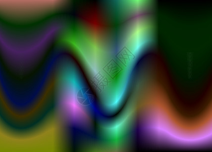 色彩多彩的电波 - 抽象背景图片
