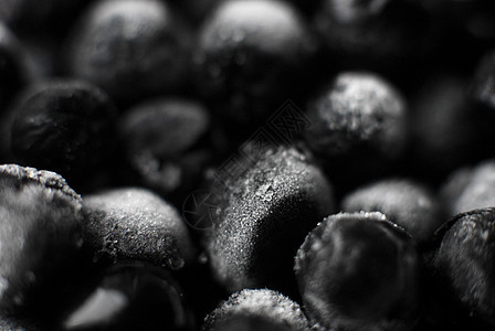 冷冻的窒息莓果工作准备浆果苦莓水果背景图片