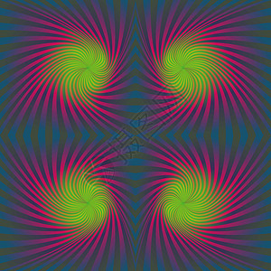 无缝无缝多彩色彩的迷幻螺旋滚动模式图片