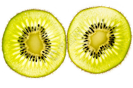 Kiwi水果被隔离宏观奇异果营养热带饮食情调甜点食物小吃异国图片