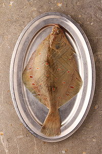 鲜鱼海鲜低音鲷鱼披萨午餐乌贼食物扁鱼鞋底鲈鱼市场图片