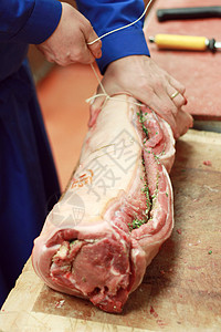 屠肉肉羊肉猪肉屠夫工匠食物工艺背景图片