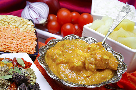 印度咖咖饭蔬菜午餐时间香料牛肉羊肉餐厅辣椒吃饭图片