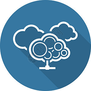 云服务图标 平面设计云计算插图合金服务器电脑技术贮存环境机器安全图片